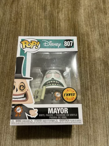 Funko POP! Disney The Nightmare Before Christmas #807 MAYOR w Map CHASE NEW MINT