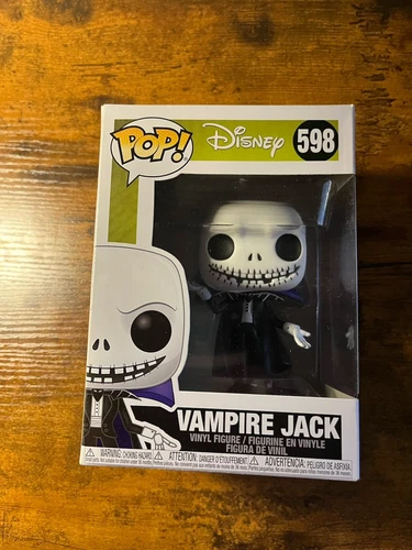 Funko Pop! Disney The Nightmare Before Christmas Vampire Jack #598 Vinyl Figure