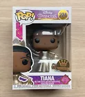 Funko Pop Disney The Princess & The Frog Tiana Metallic + Pin #224 + Protector