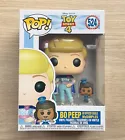 Funko Pop Disney Toy Story Bo Peep With Officer Giggle McDimples #524 +Protector