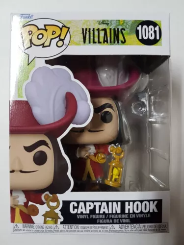 Funko Pop Disney Villains #1081 Captain Hook Figure Brand New