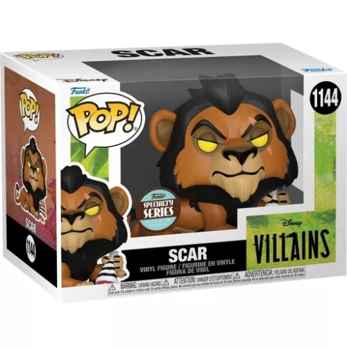 Funko POP! Disney - Villains #1144 Scar with Meat (Specialty Series) Rare