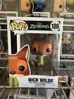 Funko Pop! Disney Zootopia: Nick Wilde #186 w/ Protector- VAULTED