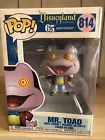 Funko POP! Disneyland 65th Anniversary Mr. Toad Vinyl Figurine #814 NEW SEALED