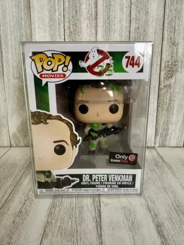 Funko Pop! Dr. Peter Venkman #744 GameStop Ghostbusters W/Premium Protector