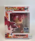 Funko Pop Dragon Ball Super SSG GOKU #827 Vinyl Figure Anime Protector NEW