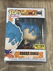FunKo POP! Dragon Ball Super SSGSS Goku #668 Hot Topic Exclusive protector