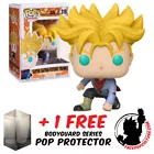 FUNKO POP DRAGON BALL SUPER SUPER SAIYAN FUTURE TRUNKS #318 EXCLUSIVE +PROTECTOR