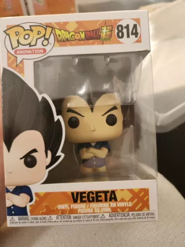 Funko Pop! Dragon Ball Super Vegeta Casual #814 New in Box.