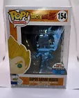 Funko POP Dragon Ball Z #154 Super Saiyan Vegeta Blue Chrome Toy Tokyo NEW