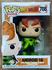 Funko Pop! Dragon Ball Z - Android 16 708 Vinyl Figure Supplied Boxed (FreePost)