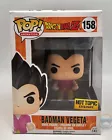 Funko Pop Dragon Ball Z BADMAN VEGETA #158 Hot Topic Vinyl Figure Protector NEW