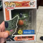 Funko Pop! Dragon Ball Z Cell (First Form) GITD Exclusive #947 W/ Protector A8