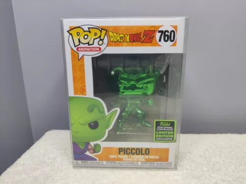 Funko Pop Dragon Ball Z Chrome Piccolo Spring Convention 2020 #760 w/Protector