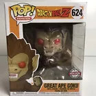 Funko POP Dragon Ball Z Great Ape Goku #624 Vinyl Special Edition Collectable
