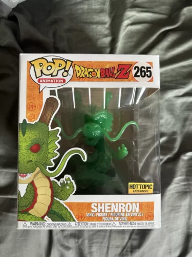 Funko Pop Dragon Ball Z Jade Shenron #265 Vinyl Figure Hot Topic Exclusive