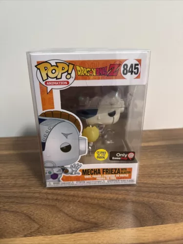 Funko Pop Dragon Ball Z Mecha Frieza With Blaster 845 Glow In Dark GameStop