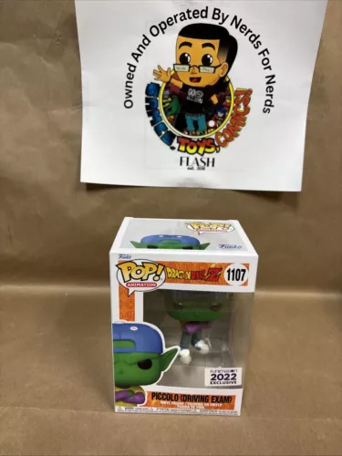 Funko POP! Dragon Ball Z Piccolo Driving Exam Figure Statue #1107 Exclusive 2022