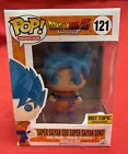 Funko POP! Dragon Ball Z Super Saiyan God Super Saiyan Goku #121 Hot Topic Excl.