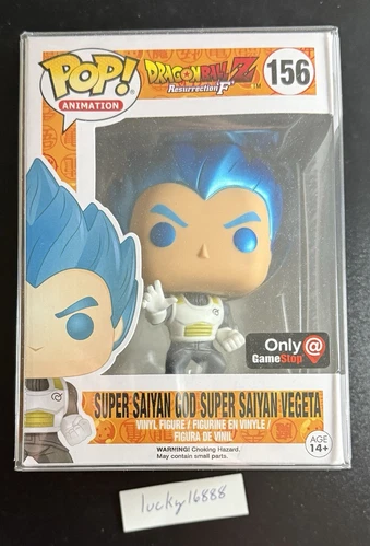 Funko Pop! Dragon Ball Z – Super Saiyan God Super Saiyan Vegeta #156 (Gamestop)
