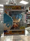 Funko Pop Dragonball Super SSGSS GOKU #668 - HT Exclusive + Protector