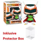 FUNKO POP Dragonball Z #970 Great Saiyaman Exclusive Sealed Figure + Bo Protector