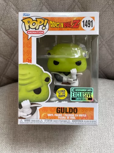FUNKO POP DRAGONBALL Z GULDO #1491 GLOWS IN THE DARK EE EXCLUSIVE FIGURE NEW