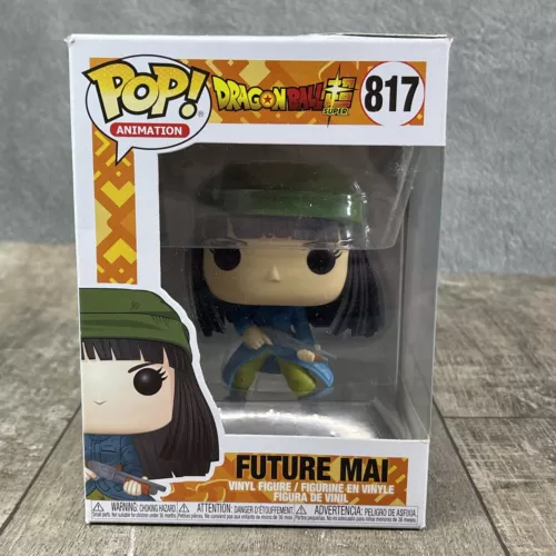 Funko Pop! DragonBall Z Super Future Mai #817 Vinyl Figure Damaged