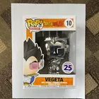 Funko Pop! DragonBall Z Vegeta #10 Silver Chrome 25th Funimation NEW