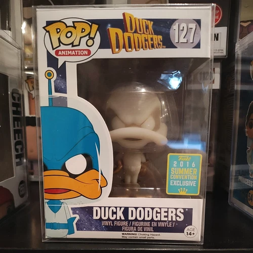 Funko Pop! Duck Dodgers - (Glow , White) - San Diego Comic Con (Exclusive) #127