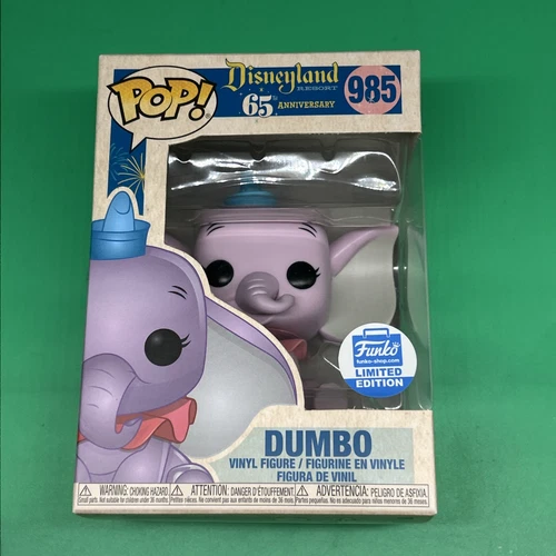 Funko Pop! Dumbo #985 Funko Shop Exclusive - Disneyland 65th Anniversary H05