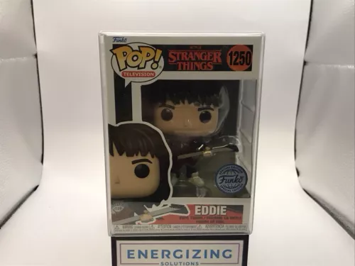 Funko Pop! Eddie Munson #1250 (SE) w/protector