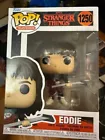 Funko Pop Eddie with Guitar #1250 Stranger Things Target Exclusive Authentic USA