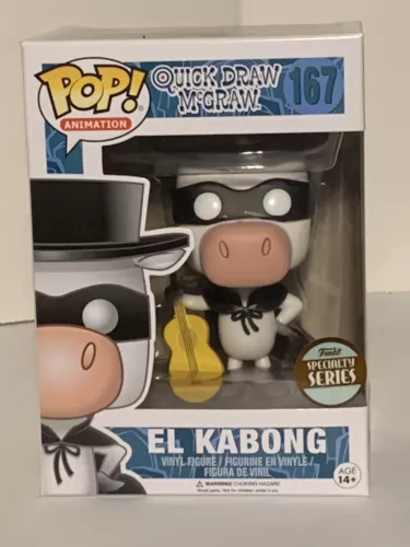 Funko Pop! EL KABONG #167 (Quick Draw McGraw) Specialty Series