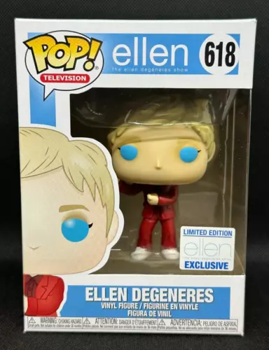 Funko Pop Ellen Degeneres 618 Television Ellen DeGeneres Show Exclusive Figure