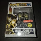 Funko Pop Erik Killmonger Target Exclusive GITD Glow 279 Figure Black Panther