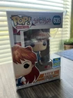 Funko pop evangelion 635 asuka sdcc exclusive school uniform animation w/ protec