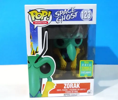 Funko Pop! EXCLUSIVE  Animation - Space Ghost Zorak #123 +P/Prot