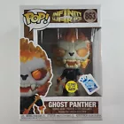 Funko POP EXCLUSIVE GITD Ghost Panther #863 Marvel Infinity Warps Figure