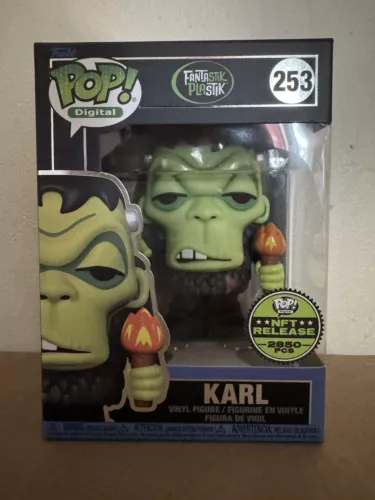 Funko Pop! Fantastik Plastik: Karl #253 (Digital Pop) + Protector