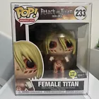 Funko POP! Female Titan 6" Attack on TItan #233 GITD Bait Exclusive W/ Protector