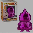 Funko Pop Figure #111 Dragon Ball Z Majin Buu New FYE Exclusive Pink Chrome DBZ