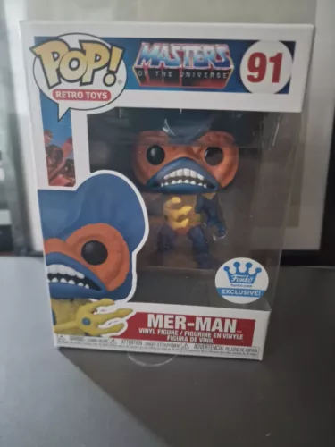 Funko Pop! Figure Masters of the Universe #91 Mer-Man Funko.com Exclusive New