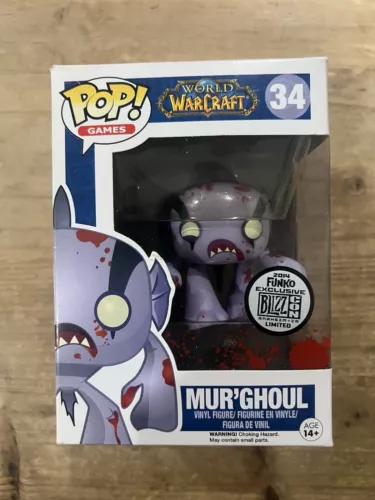 Funko POP! Figure World of Warcraft MUR'GHOUL Blizzcon #34 -