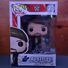 Funko Pop! Figure - WWE AJ Styles #37 - VAULTED (Fair condition)