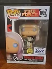 Funko Pop Fire Force Princess Hibana #1095 GITD Funimation Exclusive w/Protector