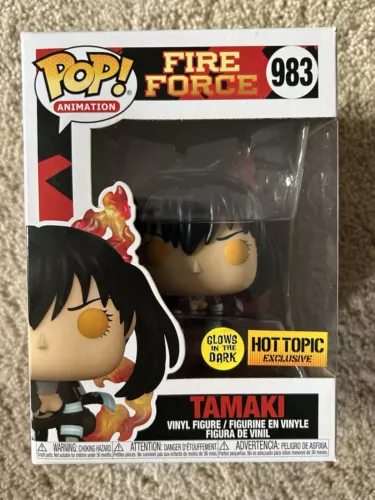 Funko Pop! Fire Force - Tamaki #983 Glow Hot Topic Exclusive