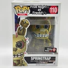 Funko Pop! Five Nights at Freddy's - Springtrap #110 FLOCKED GameStop Exclusive