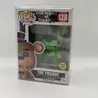 Funko POP Five Nights at Freddys Toy Freddy 128 Glow Dark Exclusive GITD