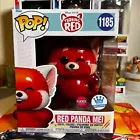 Funko Pop! Flocked Red Panda Mei 1185 Funko Shop Exclusive